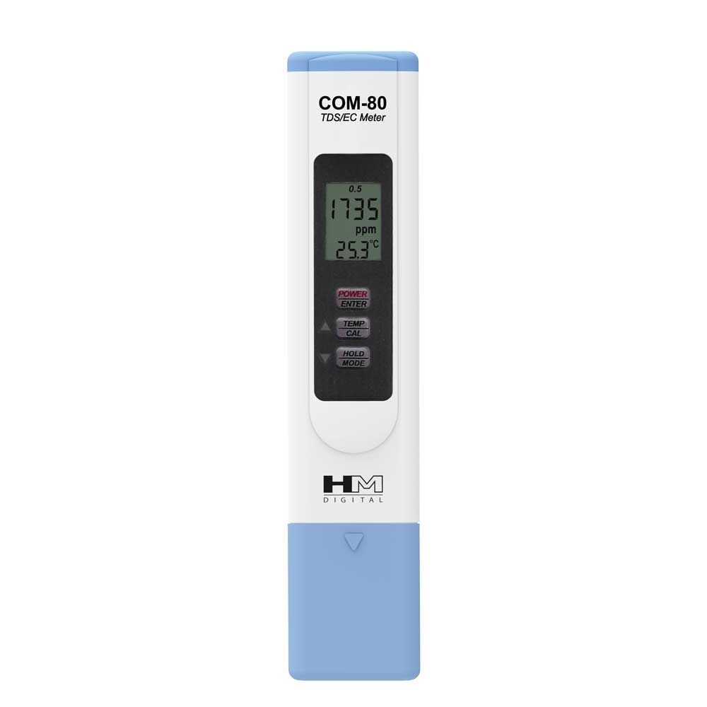 HM Digital Com-80 Waterproof Ec/tds/temp Hydrotester/meter PPM PPT Tester for sale online 