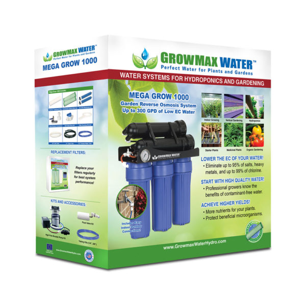 GrowMax Water Mega Grow 1000 RO System