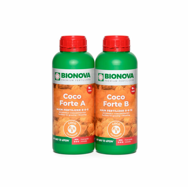 Bionova Coco Forte A and B Bottles