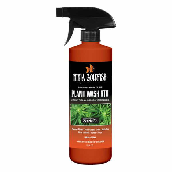 Ninja GoldFish Plant Wash RTU - 16 Ounce Spray Bottle