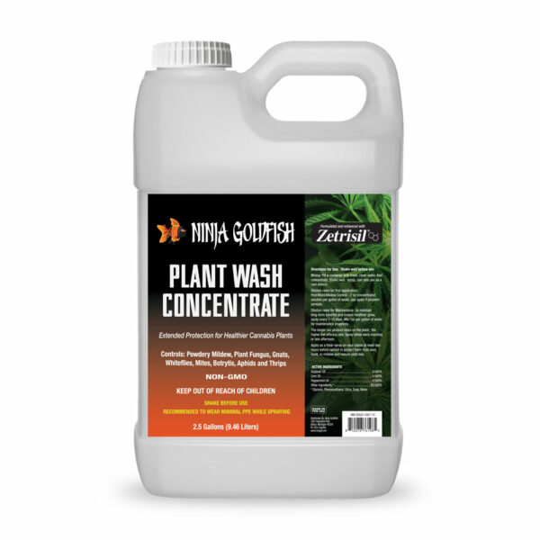 Ninja GoldFish Plant Wash Concentrate - 2.5 Gallon Bottle