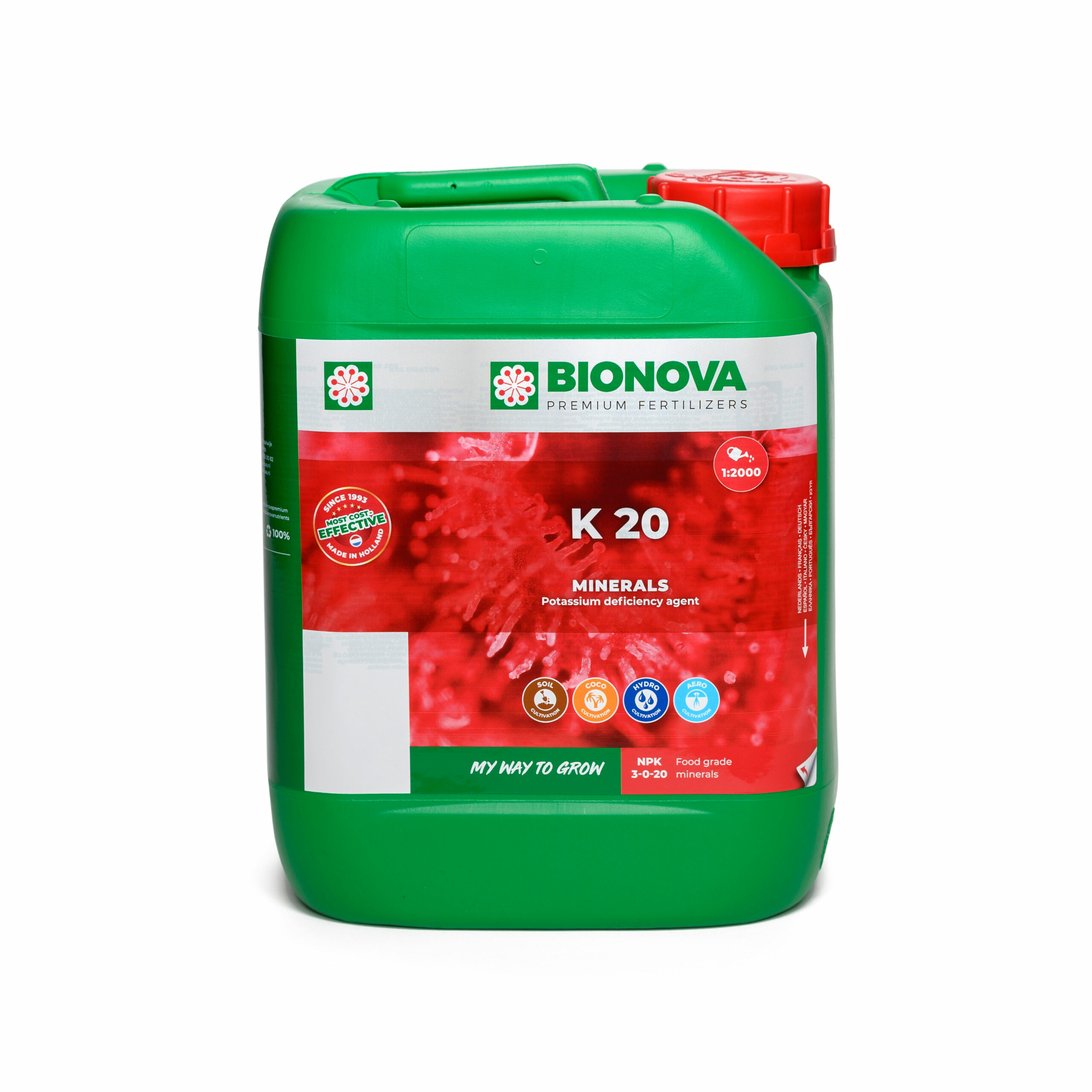 Bionova K 20 5 Liter Bottle