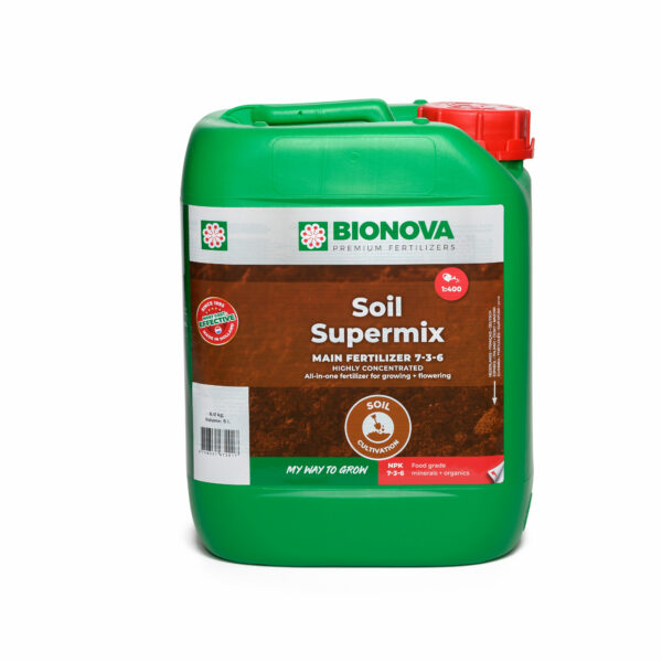 Bionova Soil Supermix 5 Liter Bottle
