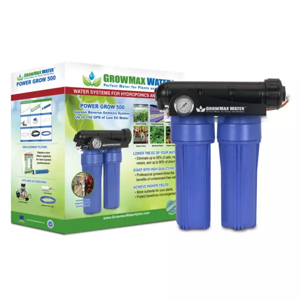 GrowMax Water Power Grow 500 RO System