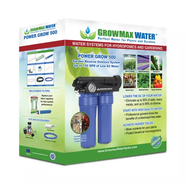 GrowMax Water Power Grow 500 RO System