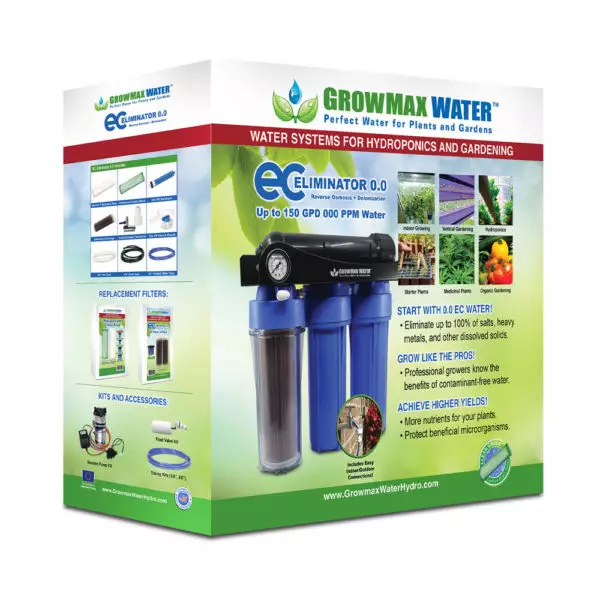GrowMax Water EC Eliminator RO System