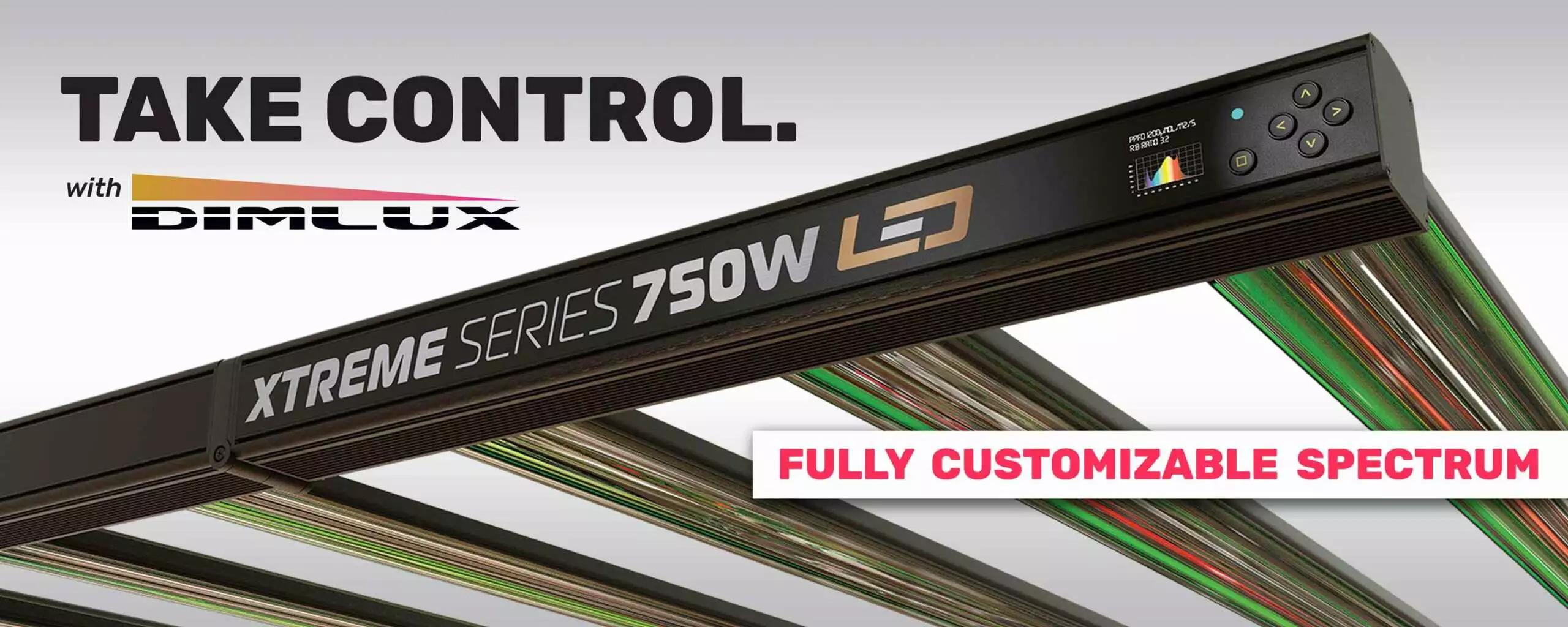 Dimlux LED 750 Watt Fully Customizeable Take Control